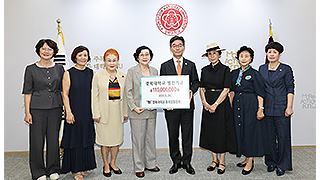 총여성동창회, 모교 인재 위해 발전기금 1억1,500만원 쾌척